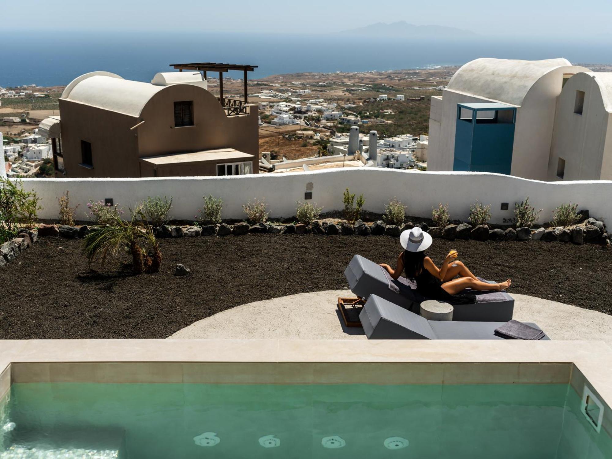 הוילה סנטוריני Endless East Luxury House מראה חיצוני תמונה